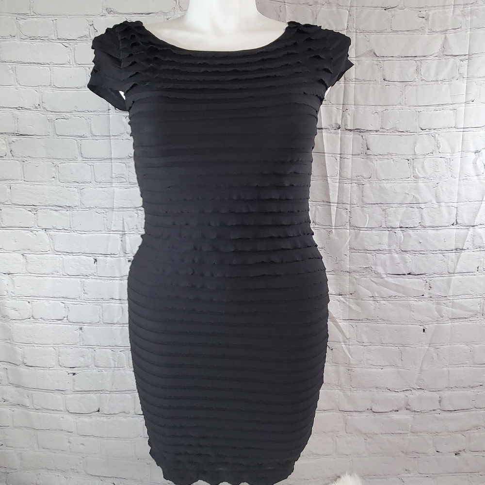 Elegant Black Bodycon Dress